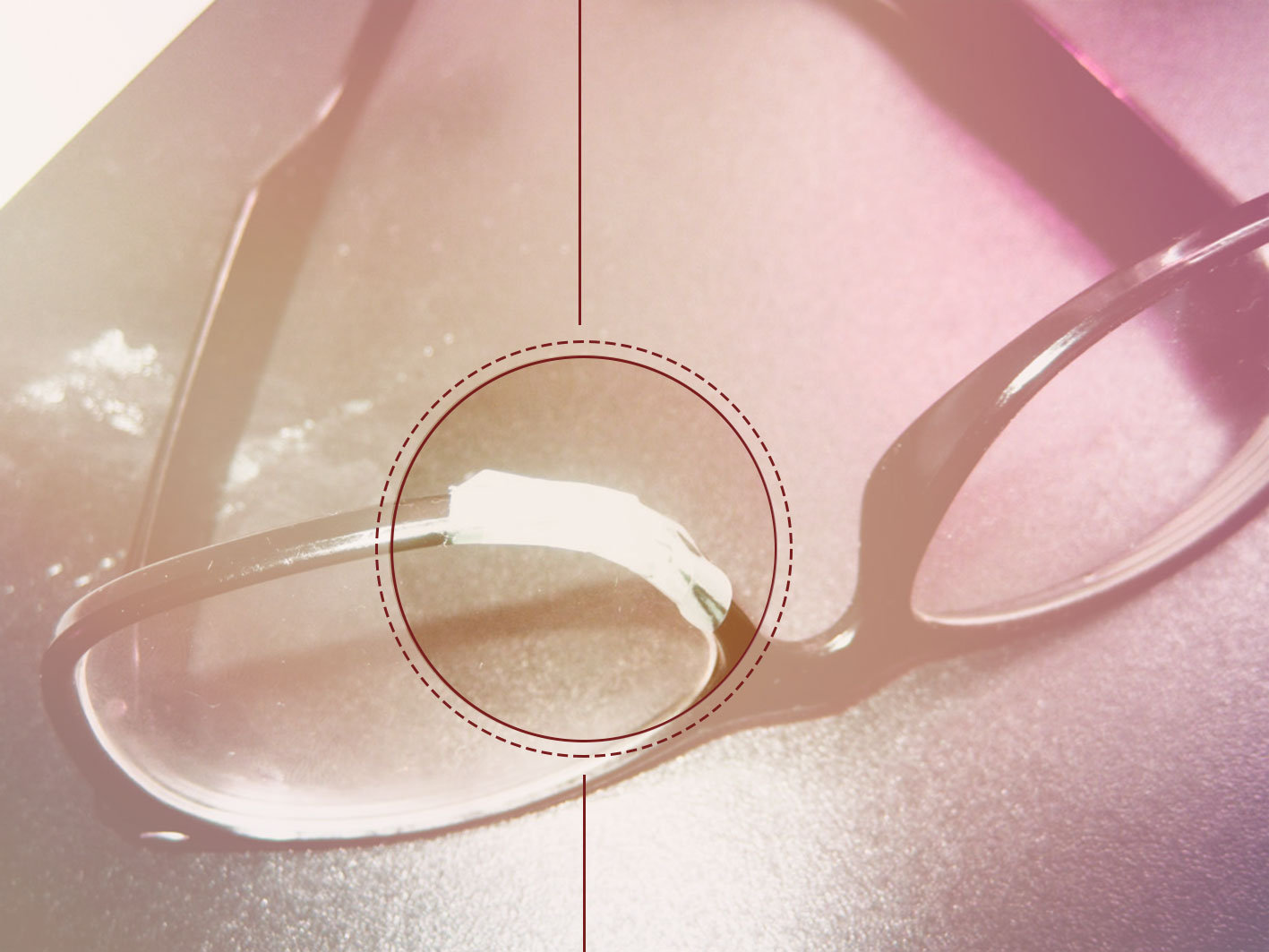 Broken Glasses.