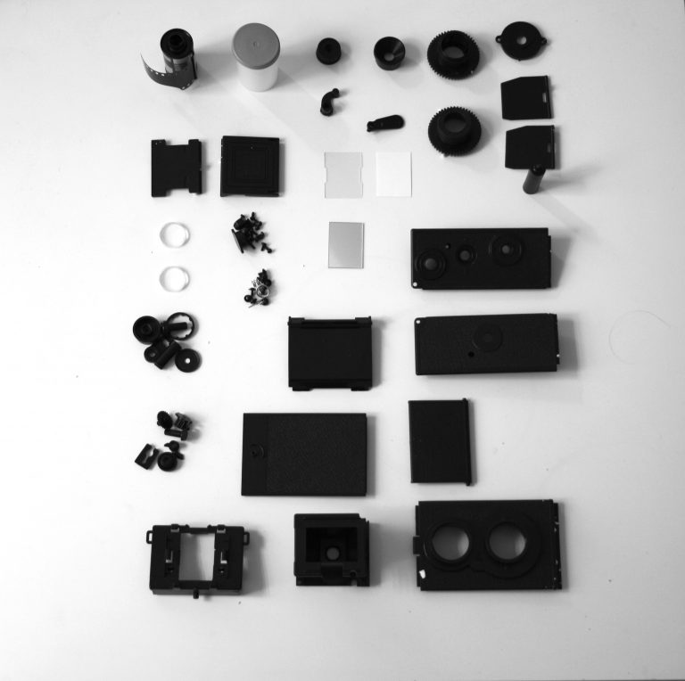 Twin Lens Reflex Camera.