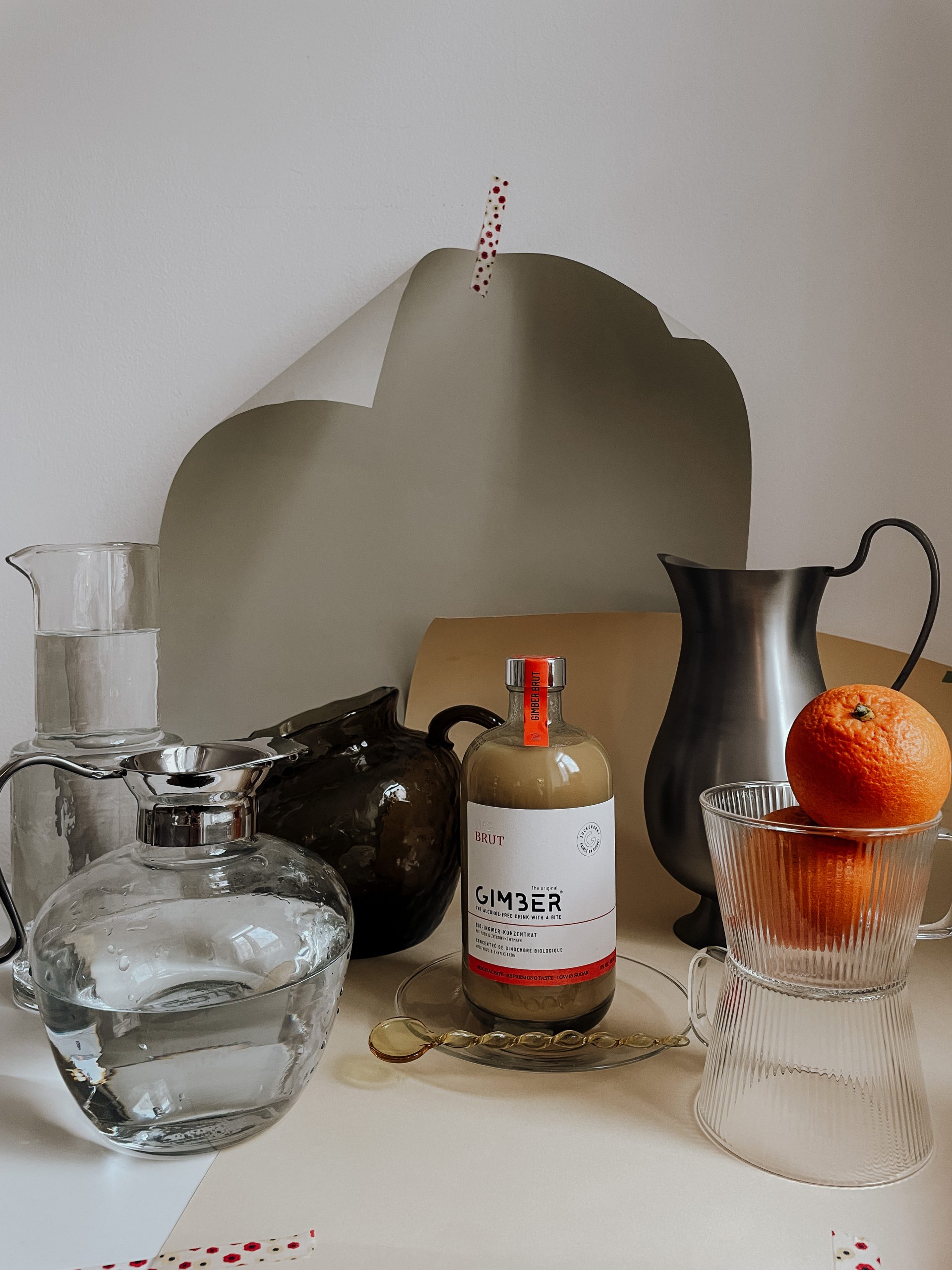 Weekend Drink: Ingwer Infused Earl Gray Spritz mit Gimber No2 Brut