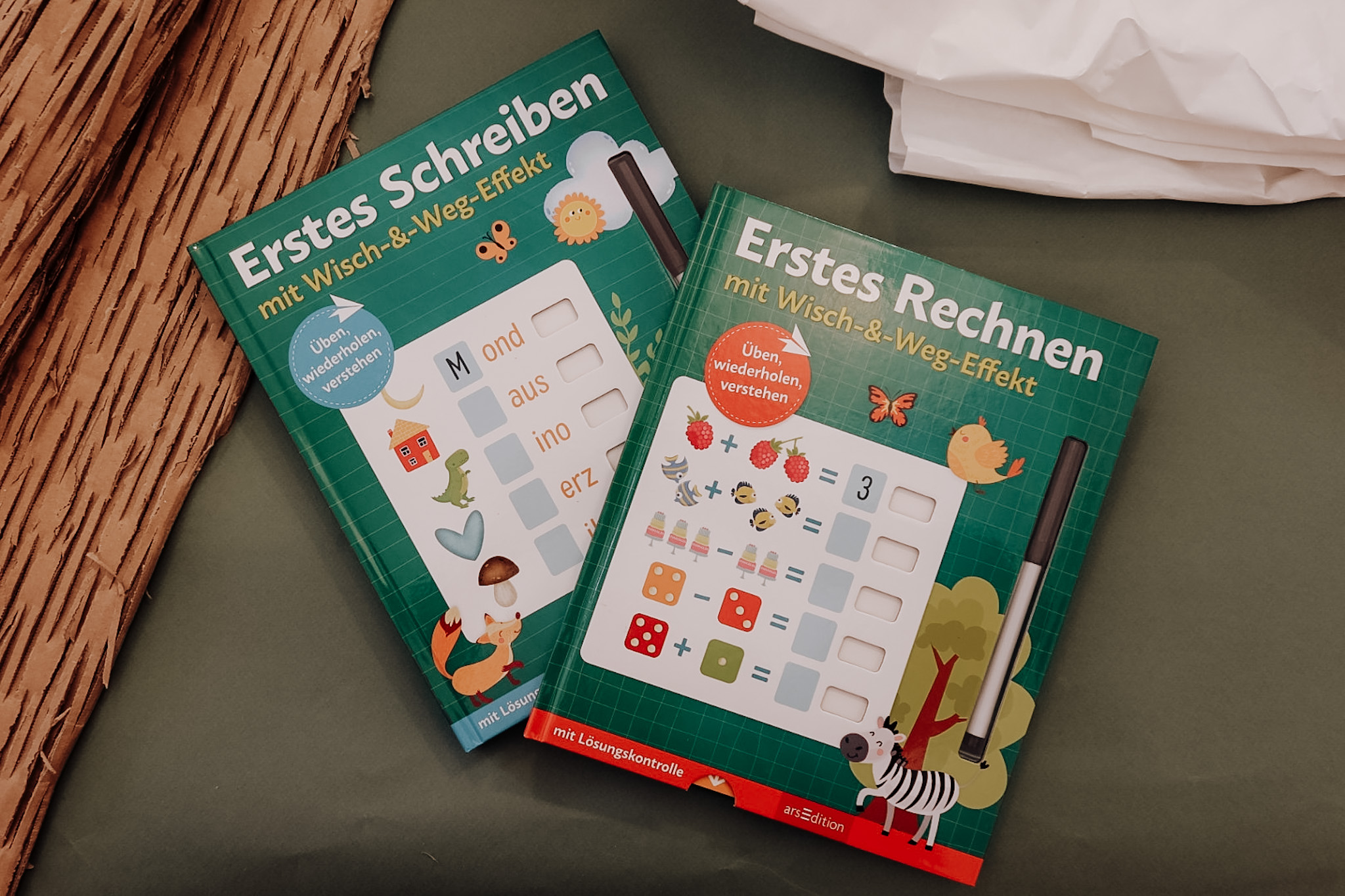 Lernen ohne Druck: Erstes Schreiben und Rechnen